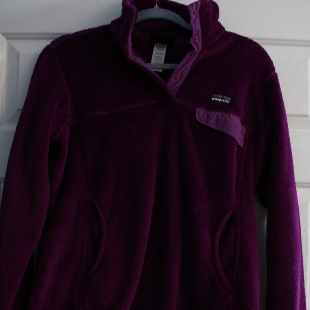 Patagonia Snap T Pullover Ikat Purple